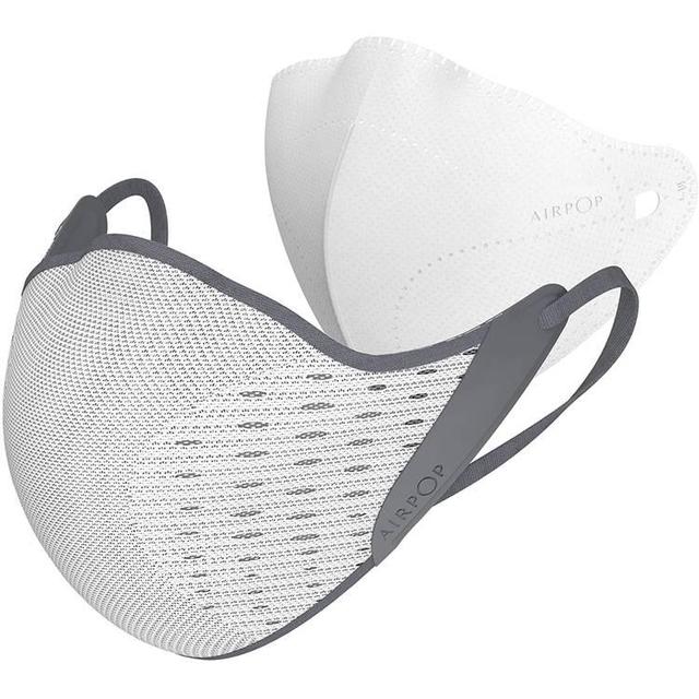 كمامه وجه أبيض ورمادي ايربوب AirPOP Active Face Mask - SW1hZ2U6MTY1NjEzNA==