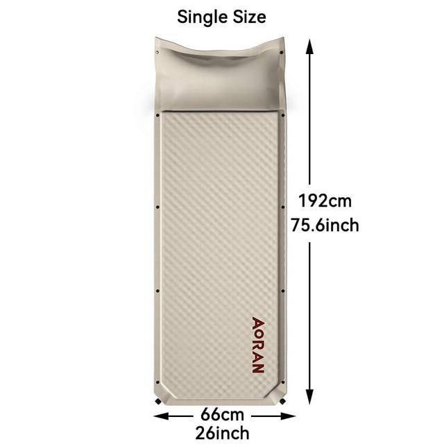 سرير هوائي نفخ للتخييم Aoran Automatic Inflatable Sleeping Mat - SW1hZ2U6MTY3MzE1Mg==