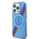 BMW Magsafe Case with M Tricolor Stripes Design for iPhone 15 Promax - Blue - SW1hZ2U6MTY1MzI2MA==