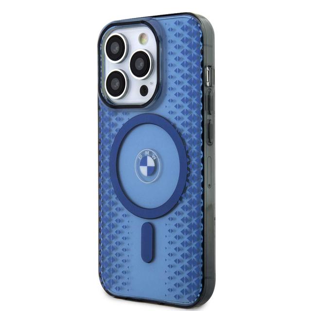BMW Magsafe IML Case with Signature Track BMW Logo for iPhone 15 Promax - Blue - SW1hZ2U6MTY1MzE2MA==