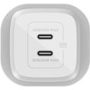 Belkin BOOST CHARGE PRO Dual USB-C GaN Wall Charger with PPS 65W - White - SW1hZ2U6MTY1NDQ4MQ==