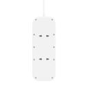 Belkin Connect Surge with USB-C and USB-A Ports 18W 8x AC Outlet - White - SW1hZ2U6MTY1NDIzOQ==