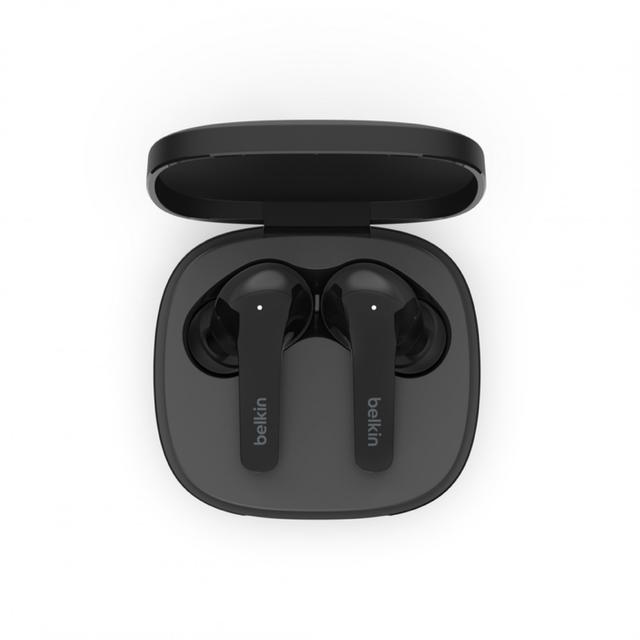 سماعات اذن بلوتوث 8 ساعات أسود بيلكن Belkin SoundForm Flow True Wireless Earbuds - SW1hZ2U6MTY1NDE1Nw==