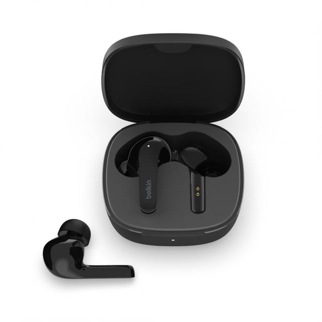 سماعات اذن بلوتوث 8 ساعات أسود بيلكن Belkin SoundForm Flow True Wireless Earbuds - SW1hZ2U6MTY1NDE1Mw==