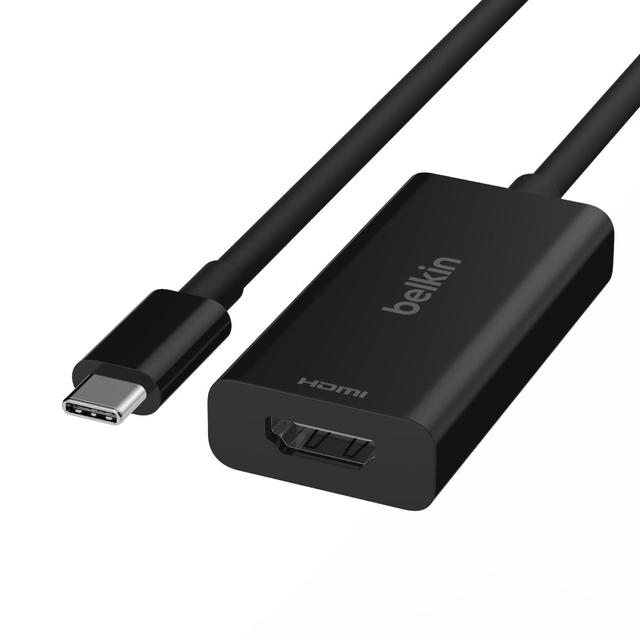 Belkin - USB-C to HDMI 2.1 Adapter - Black - SW1hZ2U6MTY3OTgxMw==