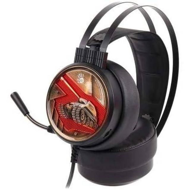 Bloody G650S Gaming Headset with Single Orange Lightning - Black - SW1hZ2U6MTY1NDAxOQ==