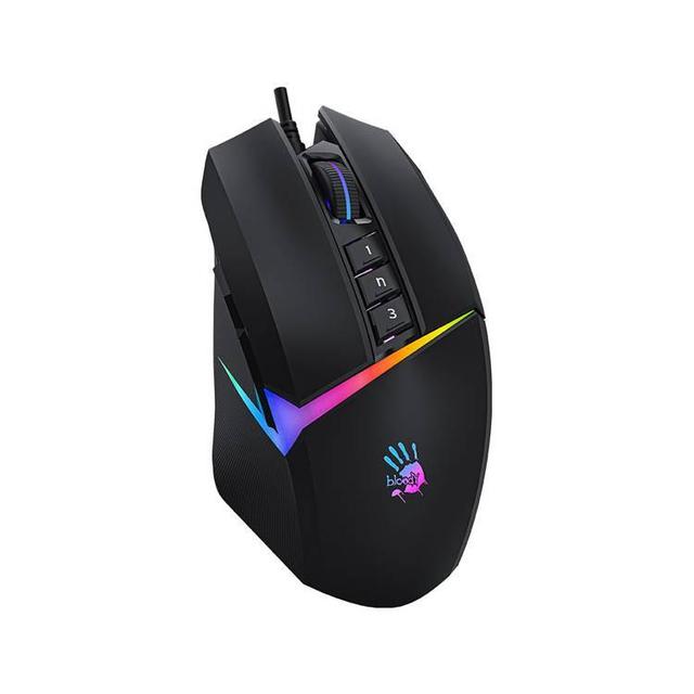 ماوس قيمنق 10000 CPI أسود بلودي Bloody W60 Max RGB Gaming Mouse with Adjustable 10000 CPI - SW1hZ2U6MTY1Mzk3Mw==