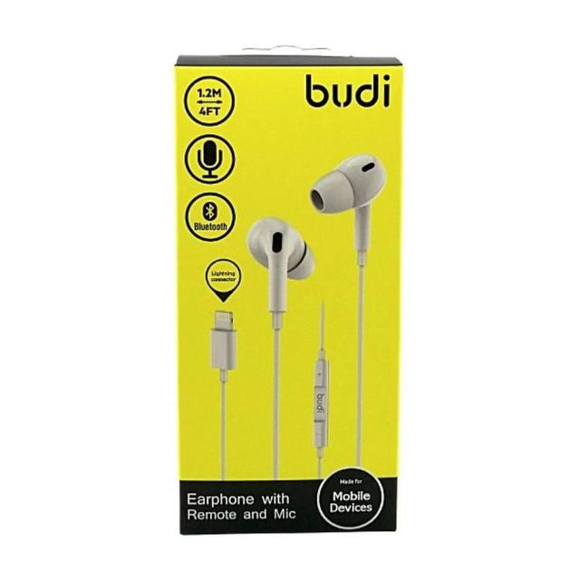 سماعات لايتنغ للايفون من بودي Budi Earphone - SW1hZ2U6MTY1MTk4NQ==