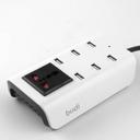 توصيلة كهربائية مع منافذ يو اس بي 24 واط لون ابيض من  بودي Budi Home Charger De Maison 24 Watt White - SW1hZ2U6MTY1MTkxMg==