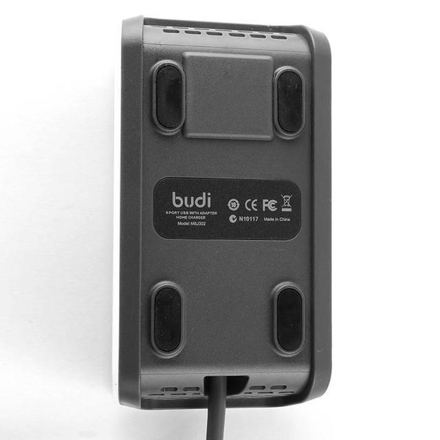 توصيلة كهربائية مع منافذ يو اس بي 24 واط لون ابيض من  بودي Budi Home Charger De Maison 24 Watt White - SW1hZ2U6MTY1MTkxOA==