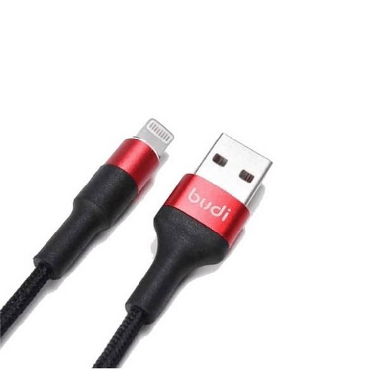Budi Sync Lightning Cable Connector 2.0 USB Port - Black