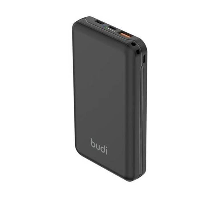 Budi Wireless Powerbank 10000mAh Multi Functional Box / Type-C / Micro USB / Lightning / 5