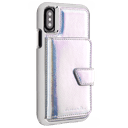 كفر دفتر ايفون لجوال ايفون اكس / اكس اس مع مرآة مدمجة كيس ميت CASE MATE Compact Mirror Case for iPhone XS/X  Iridescent - SW1hZ2U6MTY4MTcwOA==