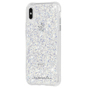 كفر جوال ايفون لجوال ايفون اكس اس ماكس مع ماج سيف كيس ميت شفاف وفضي CASE MATE Twinkle Stardust For iPhone XS Max - SW1hZ2U6MTY3OTYxMw==