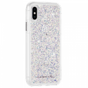 كفر جوال ايفون لجوال ايفون اكس/ اكس اس كيس ميت شفاف وفضي CASE MATE Twinkle Stardust For iPhone XS / X - SW1hZ2U6MTY3OTc3OQ==