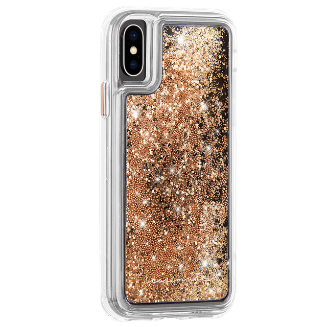 CASE-MATE Waterfall Case for iPhone XS/X - Gold - SW1hZ2U6MTY4MjAyNw==