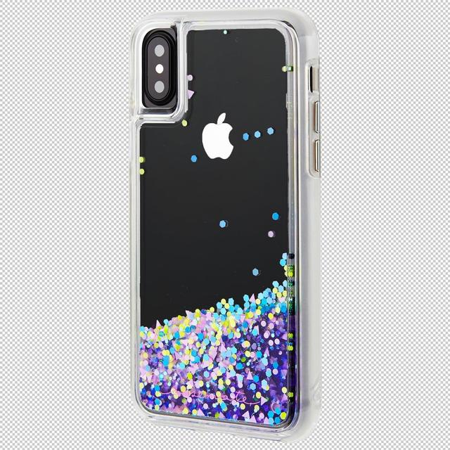 كفر ايفون لجوال ايفون اكس / اكس اس كيس ميت بنفسجي CASE MATE Waterfall Case for iPhone XS/X - SW1hZ2U6MTY4MTQxNA==