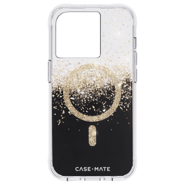 CASE-MATE iPhone 14 Pro - Karat Onyx Case with Magsafe - Clear Multi-color - SW1hZ2U6MTY4MDcwOA==