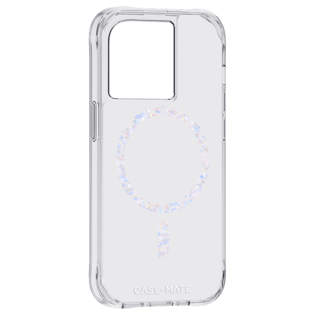 CASE-MATE iPhone 14 Pro - Twinkle Diamond Case with Magsafe - Clear - SW1hZ2U6MTY3OTcxMA==