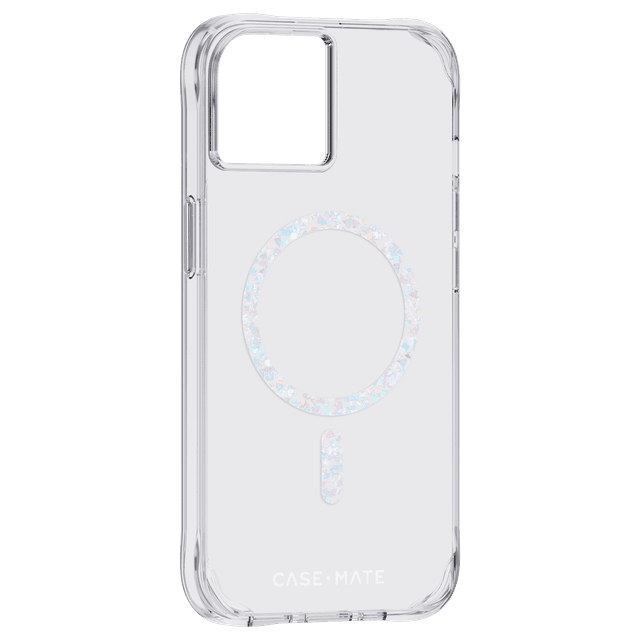 CASE-MATE iPhone 14 - Twinkle Diamond Case with Magsafe - Clear - SW1hZ2U6MTY3OTg0MQ==