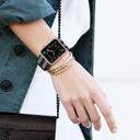 سوار ساعة ابل نايلون قياس 42 مم كيستيفاي أسود مخطط  CASETIFY Apple Watch Band Nylon Fabric All Series 42 mm - SW1hZ2U6MTY4MTY5OQ==