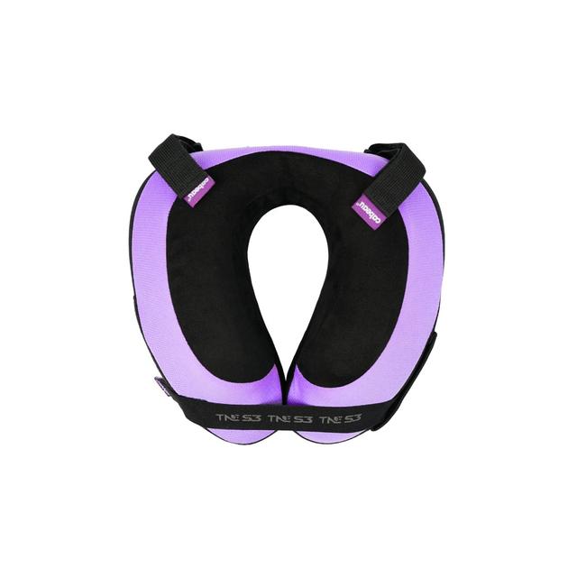 مخدة السفر ميموري فوم مع حقيبة تخزين كابو بنفسجي وأسود Cabeau The Neck's Evolution Pillow - SW1hZ2U6MTY3OTQwMg==