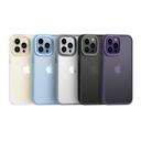 Comma Joy Elegant Metal Frame Anti-Shock Case for iPhone 14 Pro ( 6.1" ) - Purple - SW1hZ2U6MTY1MTU1NA==