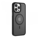 Comma Joy Elegant Metal Magnet Anti-Shock Case for iPhone 14 Pro ( 6.1" ) - Black - SW1hZ2U6MTY1MTUwMA==