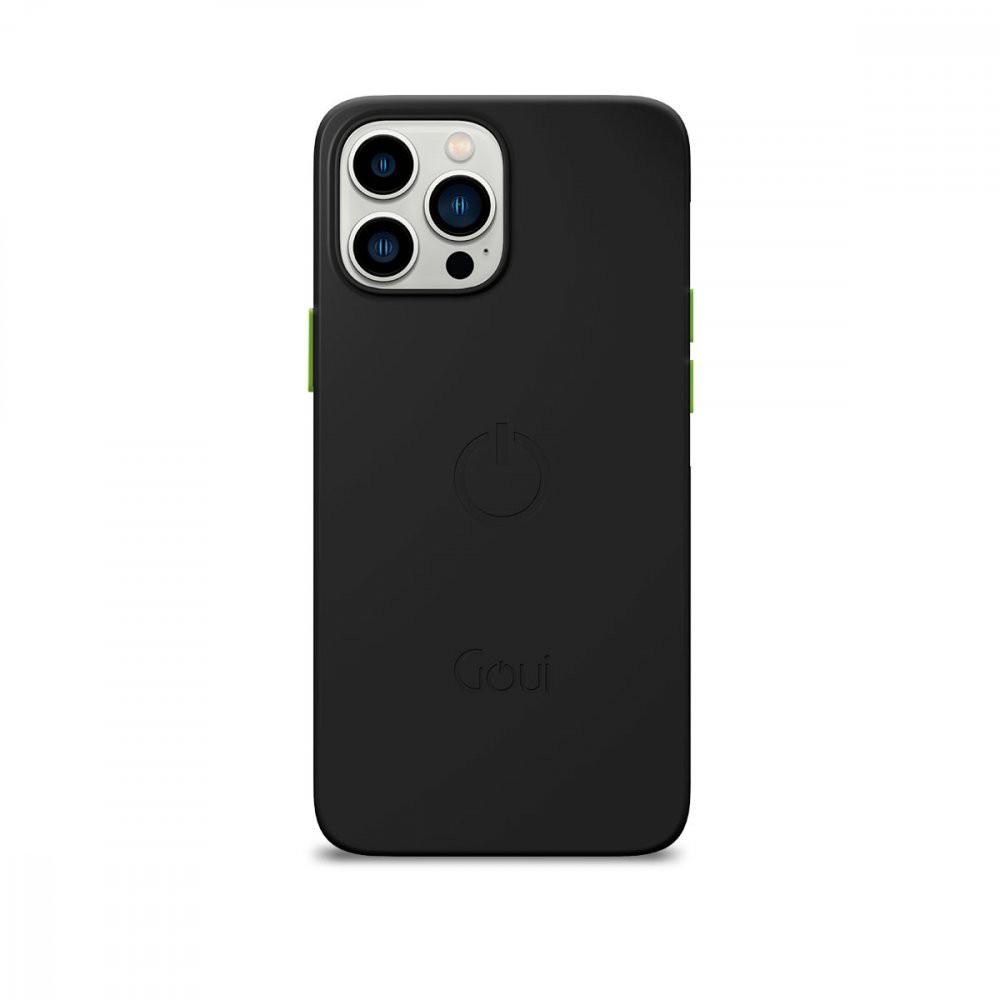 كفر موبايل ايفون 13 بروماكس لون اسود من كوما Comma Kevlar Series Case for iPhone 13 Pro Max (6.7") Black