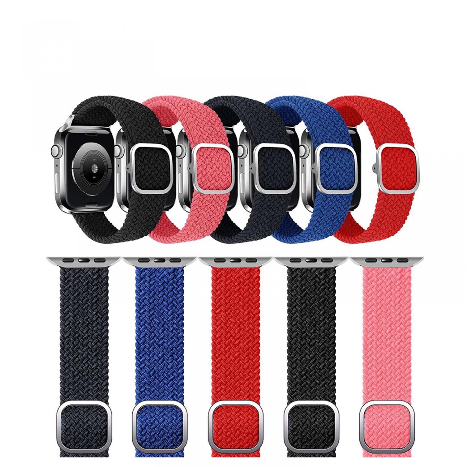 Coteetci Nylon Adjustable Length Strap for Apple Watch 42/44mm