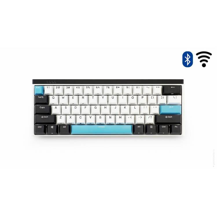 كيبورد ميكانيكي لاسلكي أزرق أسود دورجود Durgod K330w Mint Wireless Mechanical Keyboard