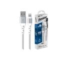 ENERGIZER - CABLE LIGHTNING BRAIDED AND METAL 2M - WHITE - SW1hZ2U6MTY3OTIxNw==