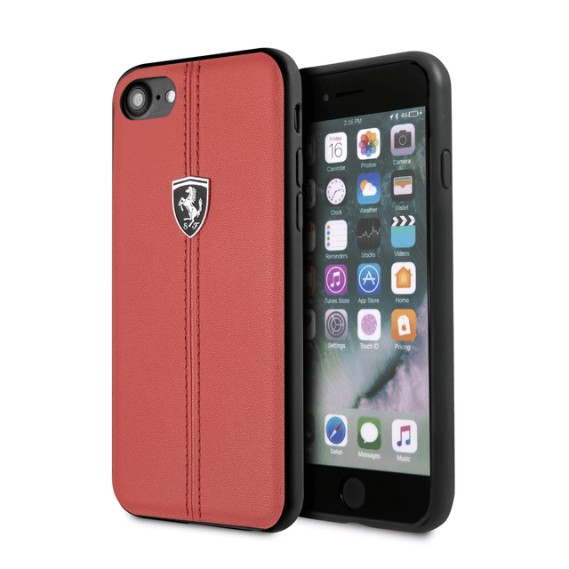 Ferrari Heritage Hard Case for iPhone 8 / 7 - Red - SW1hZ2U6MTY0NTI5OA==