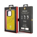 Ferrari PU Leather Case with Big SF Perforated Design for iPhone 15 Promax - Yellow - SW1hZ2U6MTY0NDgxMQ==