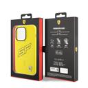 Ferrari Silicone Case with All Over SF Pattern for iPhone 15 Promax - Yellow - SW1hZ2U6MTY0NDU0OQ==