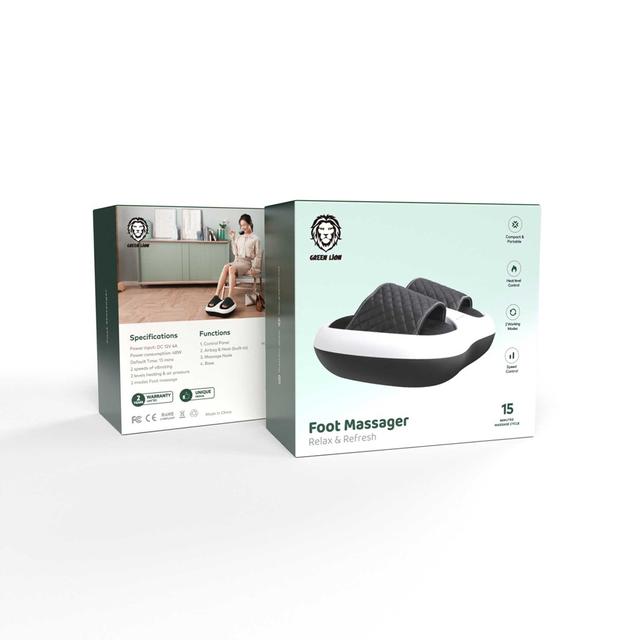 جهاز تدليك القدمين جرين مع وضعين للمساج Green Lion Foot Massager
