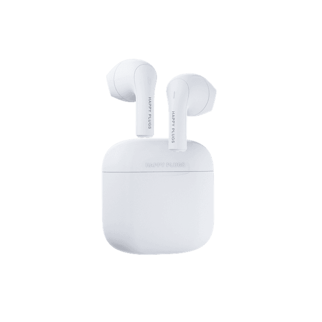 HAPPY PLUGS Joy True Wireless Headphones - White - SW1hZ2U6MTY4MTQzOA==