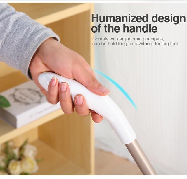 ممسحة ارضيات ومكنسة يدوية باسطوانه مدمجة Boomjoy high Efficiency Sweep Carpet and Floor Sweeper