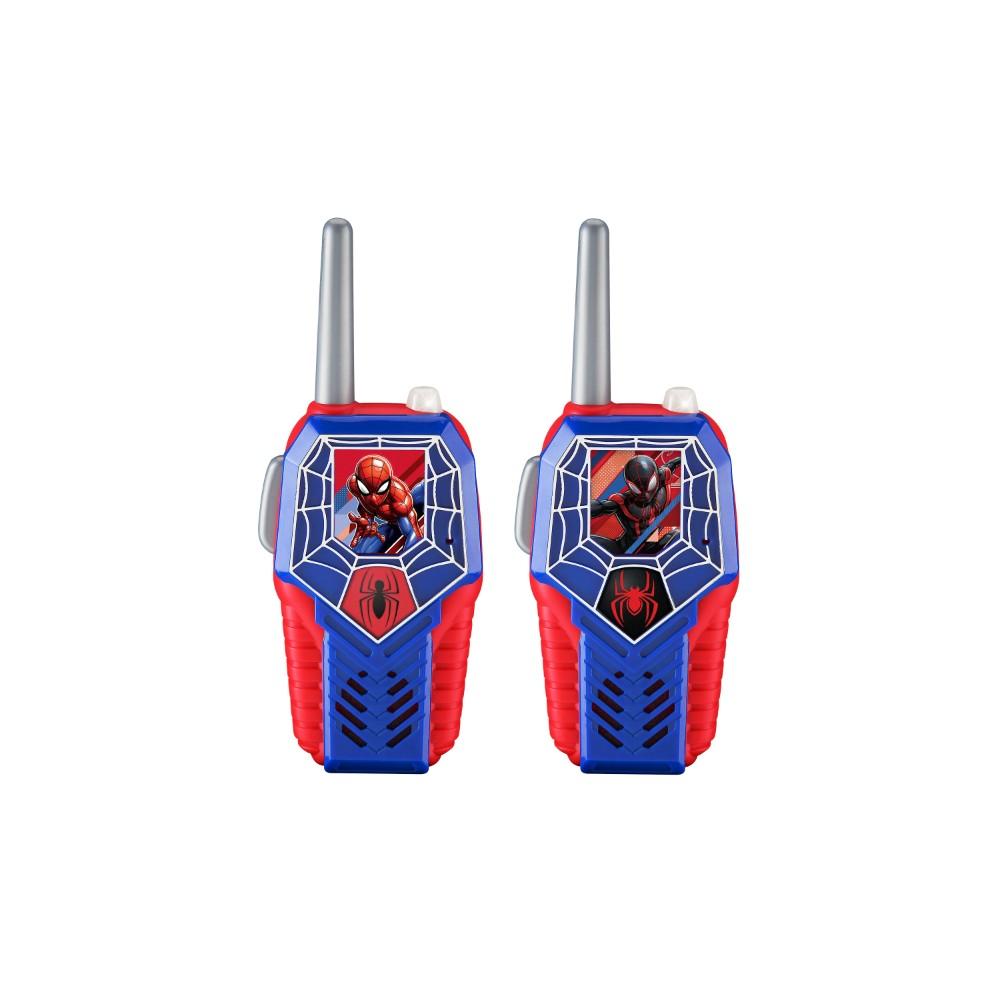 جهاز لاسلكي اطفال بتصميم سبايدر مان من كيد ديزاين KIDdesigns Deluxe FRS Walkie Talkies Marvel Spider Man