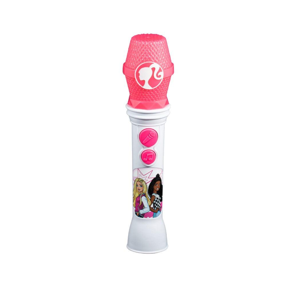 ميكروفون صوت للاطفال بتصميم مسلسل باربي من كيدديزاين KIDdesigns Sing Along Microphone Mattel Barbie