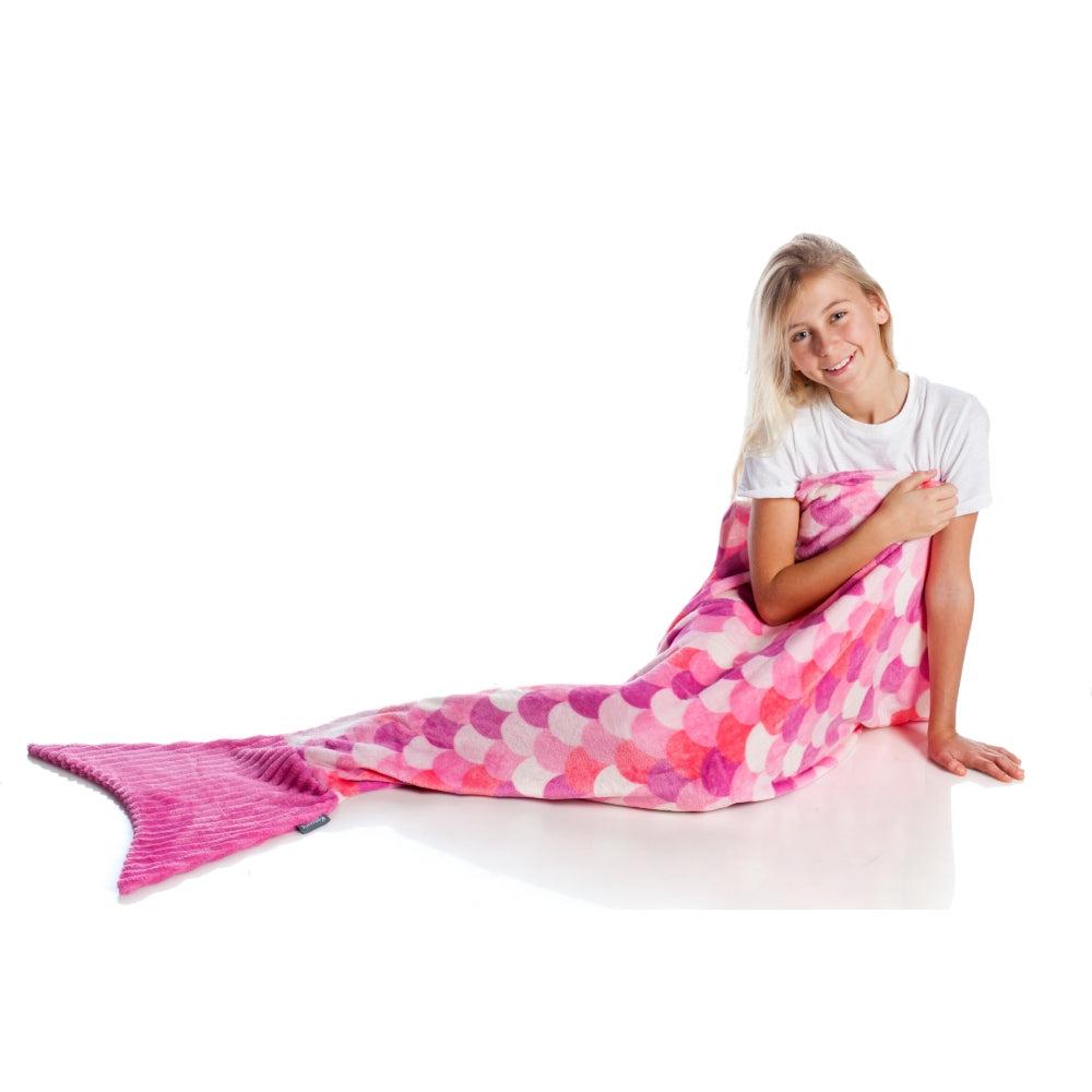 غطاء شتوي للاطفال بشكل ذيل حورية من كانغورو Kanguru Mermaid Tail Blanket Kids