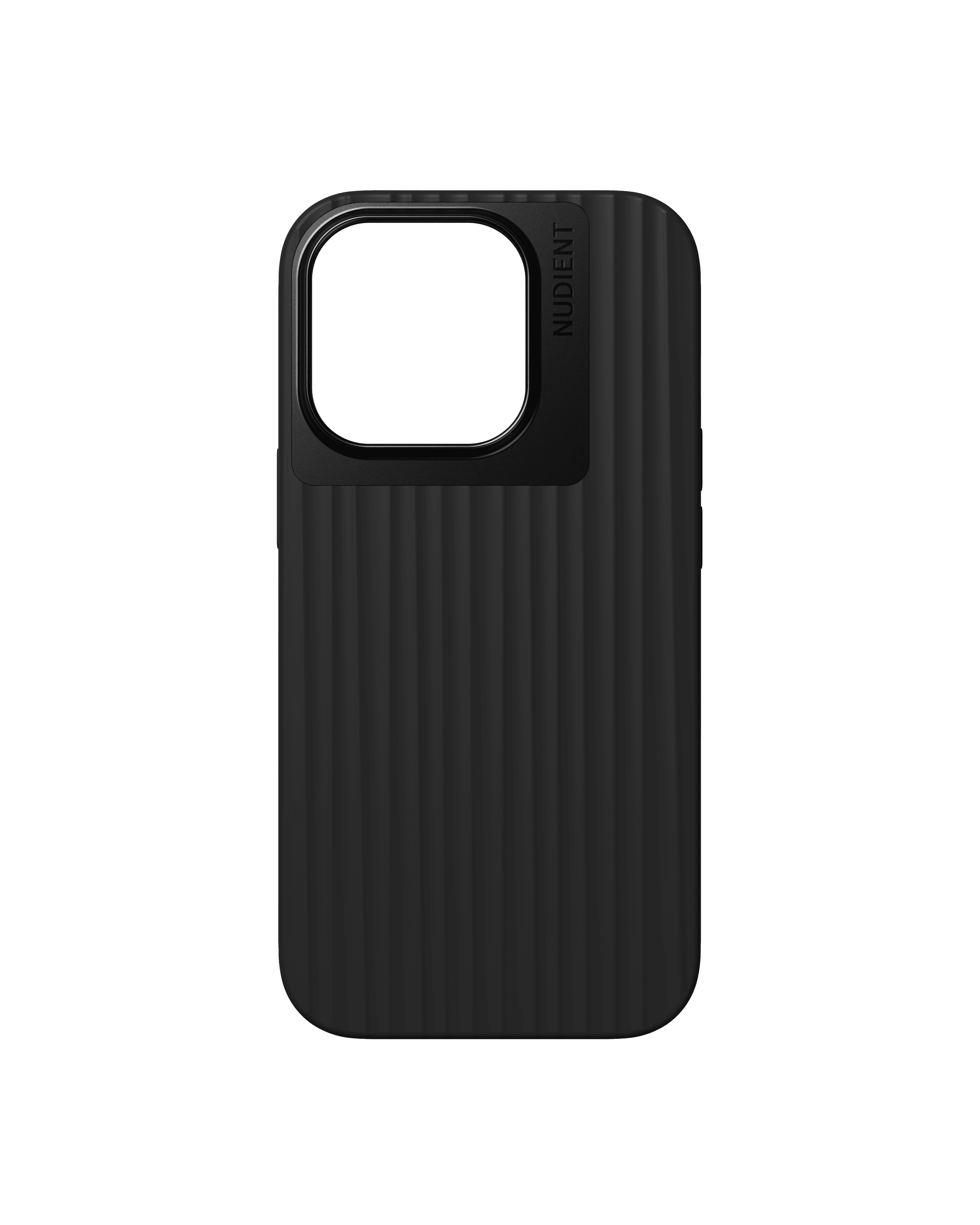 كفر ايفون 14 برو متعرج لون اسود من نودينت NUDIENT iPhone 14 Pro Bold Case Charcoal Black