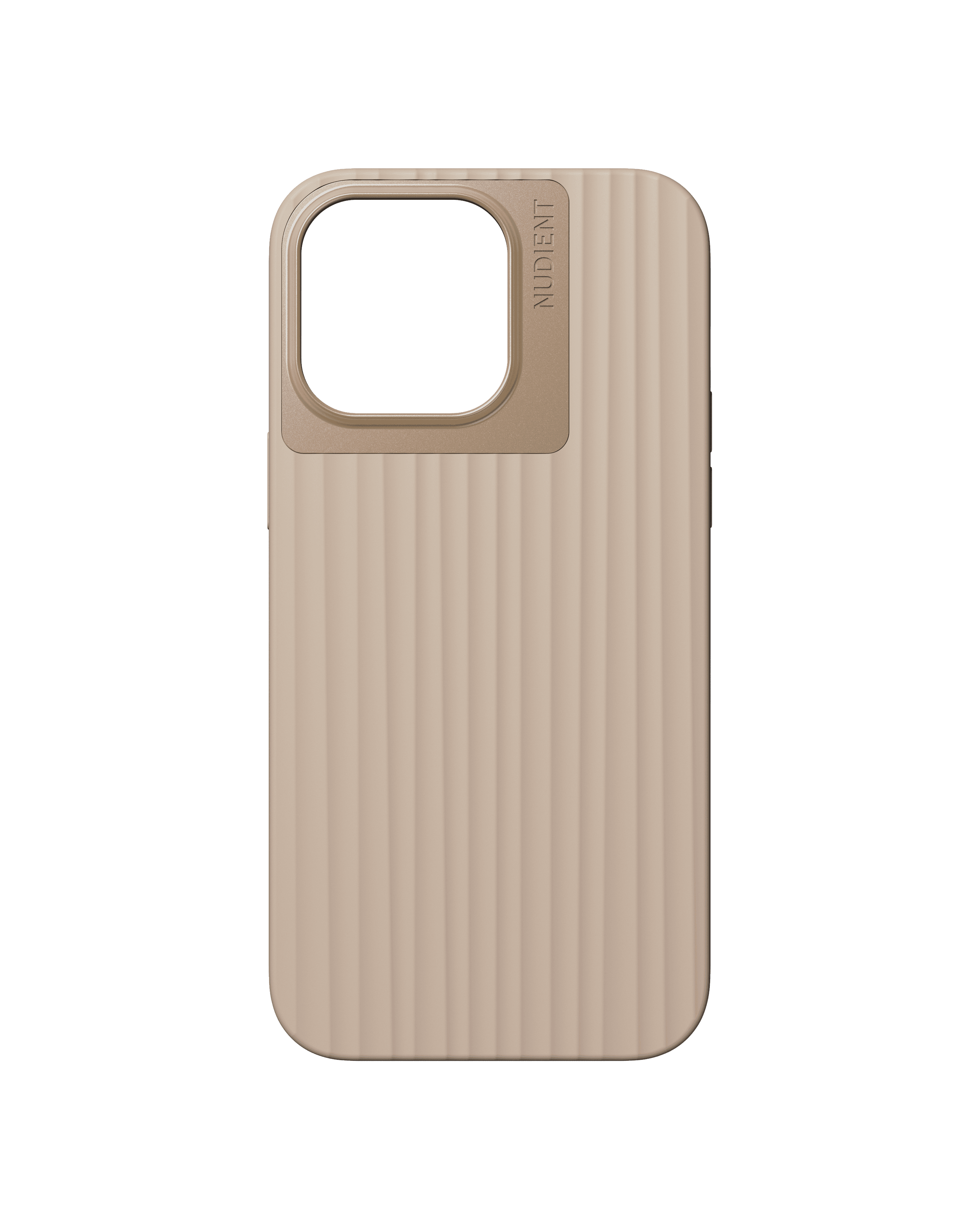 كفر ايفون 14 برو ماكس متعرج لون بيج من نودينت NUDIENT iPhone 14 Pro Max Bold Case Linen Beige