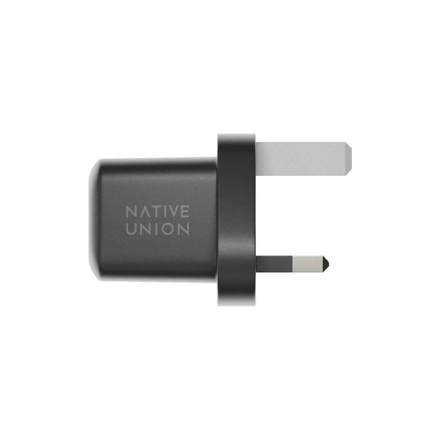 راس شاحن 30 واط تايب سي لون اسود من ناتيف يونيون Native Union Fast Gan Charge 30W USBC Black - SW1hZ2U6MTY4MDAyNg==