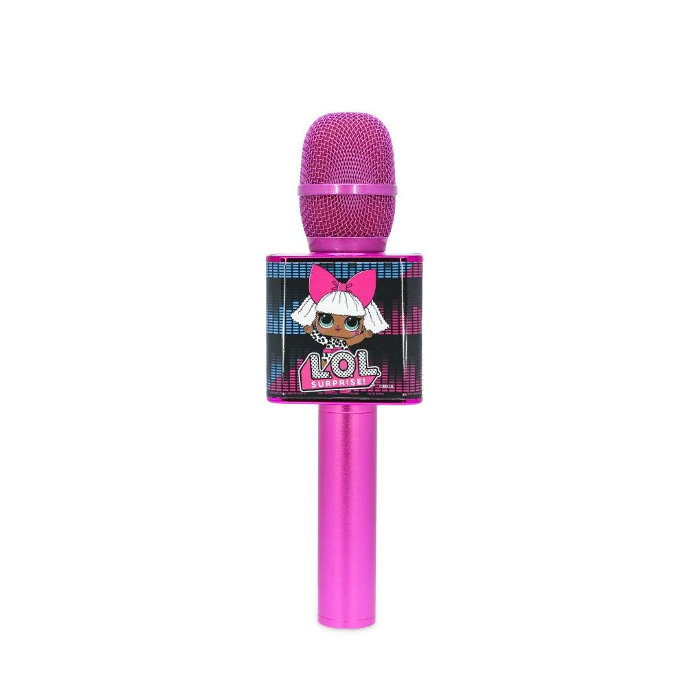 مايك غناء للاطفال بشخصية LOL من او تي ل OTL L.O.L. Surprise! My Diva Karaoke Microphone with Bluetooth Speaker Pink