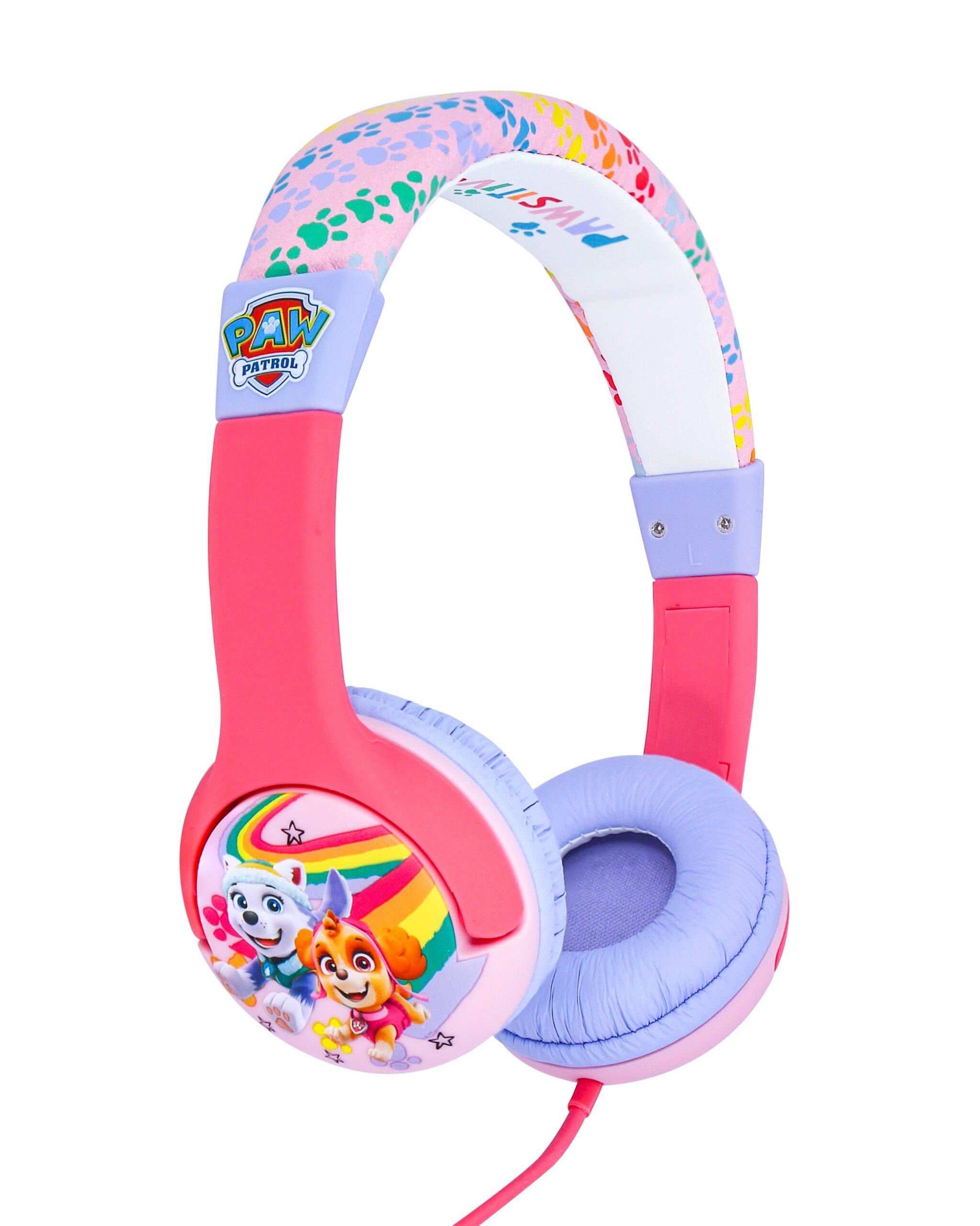 سماعات اطفال سلكية بو باترول وايفرست من او تي ال OTL OnEar Junior Headphone Paw Patrol Skye & Everest  Multi color