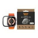 كفر ابل وتش الترا 49 ملم شفاف وحواف سوداء بانزر جلاس PANZERGLASS Apple Watch Ultra 49mm Ultra Full Body Case Clear Black Frame - SW1hZ2U6MTY3OTIzOA==