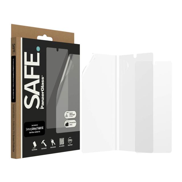 شاشة حماية سامسونج Z فولد 5G شفاف بانز جلاس PANZERGLASS SAFE Samsung Galaxy Z Fold4 5G Screen Protector Clear - SW1hZ2U6MTY4MTkxMw==