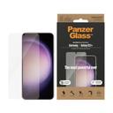 PANZERGLASS Ultra Wide Fit Screen Protector for Samsung Galaxy S23 Plus - Clear with Black Frame - SW1hZ2U6MTY4MTIyOQ==