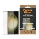 PANZERGLASS Ultra Wide Fit Screen Protector for Samsung Galaxy S23 Ultra - Clear with Black Frame - SW1hZ2U6MTY4MTcxOA==